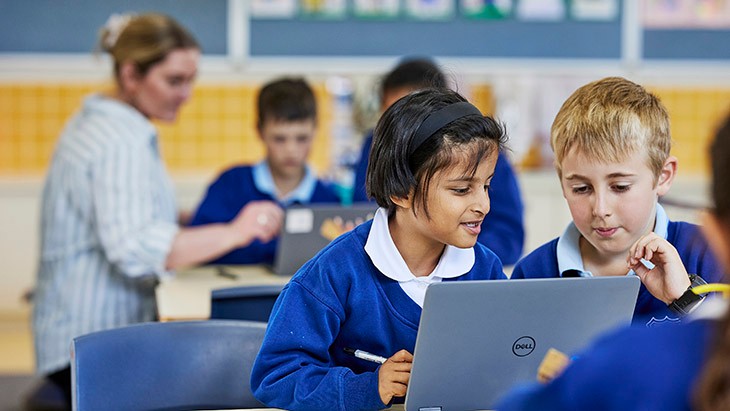 Students learning